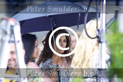 Amsterdam, 11 Juli 2012
Yolanthe Sneijder tijdens filmopnames in Amsterdan
Foto Peter Smulders BV