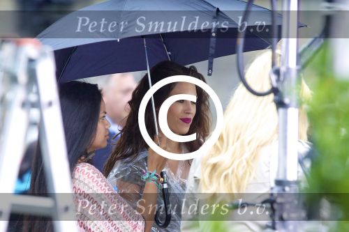 Amsterdam, 11 Juli 2012
Yolanthe Sneijder tijdens filmopnames in Amsterdan
Foto Peter Smulders BV