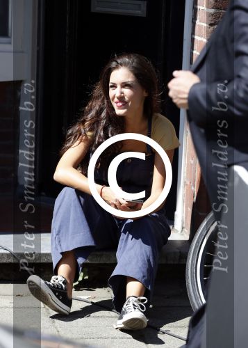 Amsterdam 10 augustus 2012
Yolanthe Sneijder Cabau Najib Amhali en Johnny de Mol bij opnames film Valentino.
Peter Smulders bv