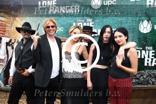 Amsterdam, 5 Augustus 2013
Premiere de Lone Ranger
Adam Curry, Micky Hoogendijk, Christiana Curry en vriendin Elle Bandita
Foto Peter Smulders BV