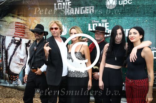 Amsterdam, 5 Augustus 2013
Premiere de Lone Ranger
Adam Curry, Micky Hoogendijk, Christiana Curry en vriendin Elle Bandita
Foto Peter Smulders BV