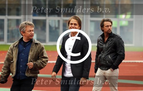 Amsterdam 3 juli 2013
Sjaak Swart 75 jaar . Hij viert dat met een wedstrijd met oud ajax spelers in het Olympisch stadion. Andre Hazes jr
Peter Smulders bv