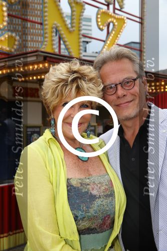 Amsterdam, 5 Augustus 2013
Premiere Circus Herman Renz
Astrid Engels met partner
Foto Peter Smulders BV