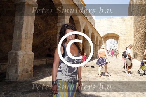 ibiza 18 juli 2013
Belinda Meuldijk met haar man Thierry Duval en kinderen Robert en Joshi in ibiza stad.
Peter Smulders bv