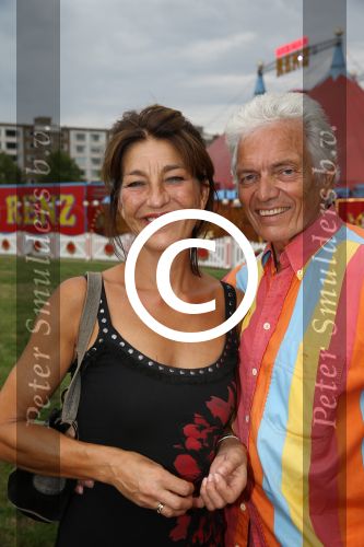 Amsterdam, 5 Augustus 2013
Premiere Circus Herman Renz
Ben Cramer met zijn vrouw en dochter
Foto Peter Smulders BV