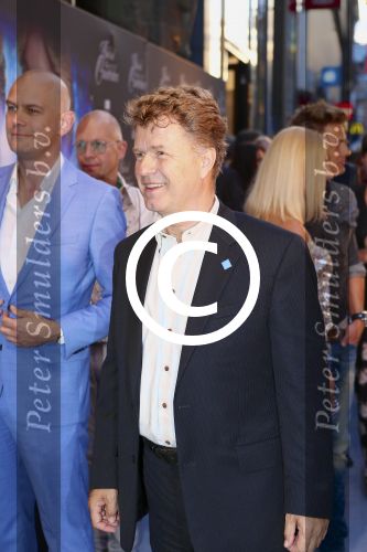 AMSTERDAM - Bij het Tuschinski Theater is de premiere van Behind the Candelabra. Met op de rode loper  Boris Dittrich.