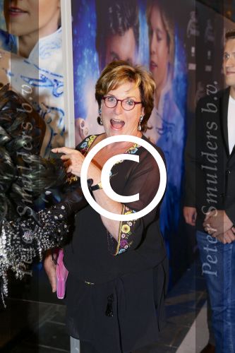 AMSTERDAM - Bij het Tuschinski Theater is de premiere van Behind the Candelabra. Met op de rode loper  Catherine Keyl