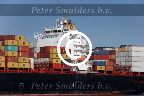 Antwerpen 18 Juli 2013,
Containervervoer per schip
Vervoersmaatschappij MSC
Fotopersbureau Peter Smulders BV