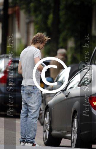 Amsterdam 1 juli 2013
Daley Blind met zijn vrienin op de beethovenstraat.
Peter Smulders bv