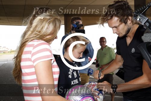 Noordwijk 12 augustus 2013
De spelers van het nederlands elftal verzamelen in het hotel Huis ter Duin voor de vriendschappelijke wedstrijd Portugal-Nederland. daley Blind
Peter Smulders bv