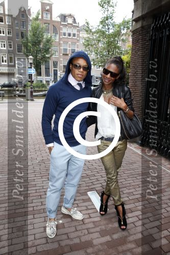 Amsterdam 27 juni 2013
Gift suite in hotel the Grand. Edgar Davids met Sylvana Simons
Peter Smulders bv