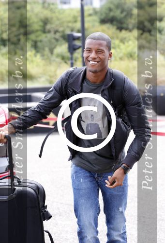Noordwijk 12 augustus 2013
De spelers van het nederlands elftal verzamelen in het hotel Huis ter Duin voor de vriendschappelijke wedstrijd Portugal-Nederland. Georginio Wijnaldum
Peter Smulders bv