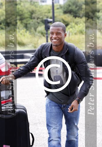 Noordwijk 12 augustus 2013
De spelers van het nederlands elftal verzamelen in het hotel Huis ter Duin voor de vriendschappelijke wedstrijd Portugal-Nederland. Georginio Wijnaldum
Peter Smulders bv
