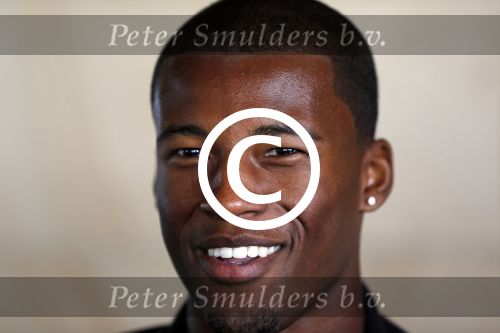 Noordwijk 12 augustus 2013
De spelers van het nederlands elftal verzamelen in het hotel Huis ter Duin voor de vriendschappelijke wedstrijd Portugal-Nederland. Georginio Wijnaldum
Peter Smulders bv
