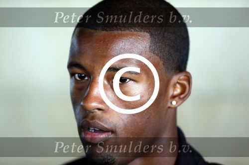 Noordwijk 12 augustus 2013
De spelers van het nederlands elftal verzamelen in het hotel Huis ter Duin voor de vriendschappelijke wedstrijd Portugal-Nederland. Georginio Wijnaldum
Peter Smulders bv