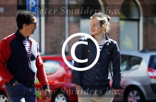 Amsterdam 25 juni 2013
Guido Spek met een kennis op de cornelis schuytstraat.
Peter Smulders bv