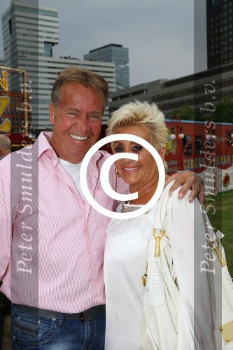 Amsterdam, 5 Augustus 2013
Premiere Circus Herman Renz
Hanny Veerman met Ton Veerman
Foto Peter Smulders BV