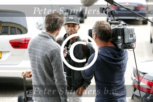 Noordwijk 12 augustus 2013
De spelers van het nederlands elftal verzamelen in het hotel Huis ter Duin voor de vriendschappelijke wedstrijd Portugal-Nederland. Jeremain Lens
Peter Smulders bv