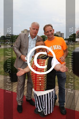 Amsterdam, 5 Augustus 2013
Premiere Circus Herman Renz
Johan Vlemmix met Peter Jan Rens en Milko Steijvers
Foto Peter Smulders BV