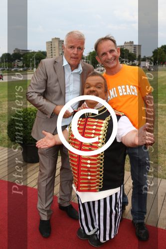 Amsterdam, 5 Augustus 2013
Premiere Circus Herman Renz
Johan Vlemmix met Peter Jan Rens en Milko Steijvers
Foto Peter Smulders BV