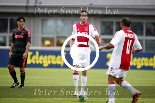 Amsterdam 3 juli 2013
Sjaak Swart 75 jaar . Hij viert dat met een wedstrijd met oud ajax spelers in het Olympisch stadion. Justin Swart
Peter Smulders bv