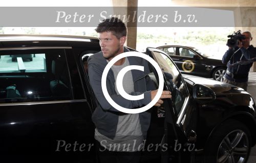 Noordwijk 12 augustus 2013
De spelers van het nederlands elftal verzamelen in het hotel Huis ter Duin voor de vriendschappelijke wedstrijd Portugal-Nederland. Klaasjan Huntelaar
Peter Smulders bv