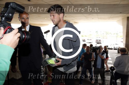 Noordwijk 12 augustus 2013
De spelers van het nederlands elftal verzamelen in het hotel Huis ter Duin voor de vriendschappelijke wedstrijd Portugal-Nederland. Klaasjan Huntelaar
Peter Smulders bv