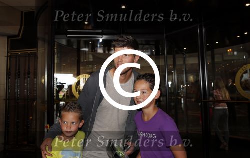 Noordwijk 12 augustus 2013
De spelers van het nederlands elftal verzamelen in het hotel Huis ter Duin voor de vriendschappelijke wedstrijd Portugal-Nederland. Klaasjan Huntelaar
Peter Smulders bv