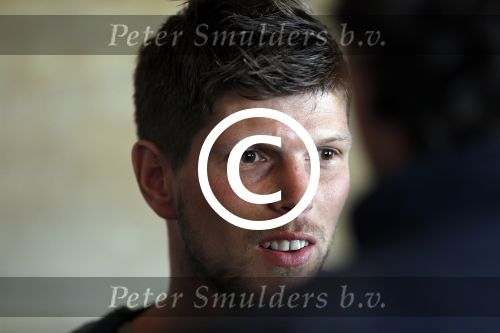 Noordwijk 12 augustus 2013
De spelers van het nederlands elftal verzamelen in het hotel Huis ter Duin voor de vriendschappelijke wedstrijd Portugal-Nederland. Klaasjan Huntelaar
Peter Smulders bv