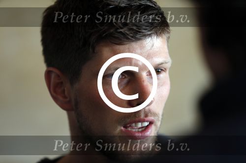 Noordwijk 12 augustus 2013
De spelers van het nederlands elftal verzamelen in het hotel Huis ter Duin voor de vriendschappelijke wedstrijd Portugal-Nederland. Klaasjan Huntelaar
Peter Smulders bv