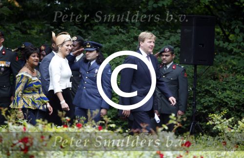 Amsterdam 1 juli 2013
Koning Willem Alexander en Koningin Maxima bij herdenking 150 jaar geleden slavernij in het oosterpark.
Peter Smulders bv