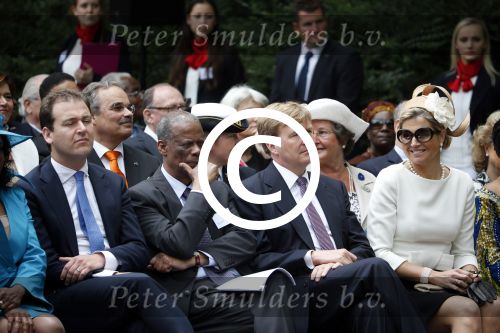 Amsterdam 1 juli 2013
Koning Willem Alexander en Koningin Maxima bij herdenking 150 jaar geleden slavernij in het oosterpark.
Peter Smulders bv