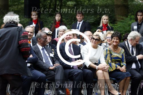 Amsterdam 1 juli 2013
Koning Willem Alexander en Koningin Maxima bij herdenking 150 jaar geleden slavernij in het oosterpark.
Peter Smulders bv