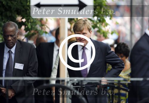 Amsterdam 1 juli 2013
Koning Willem Alexander en Koningin Maxima bij herdenking 150 jaar geleden slavernij in het oosterpark.
Peter Smulders bv