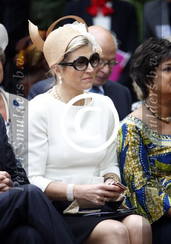 Amsterdam 1 juli 2013
Koning Willem Alexander en Koningin Maxima bij herdenking 150 jaar geleden slavernij in het oosterpark.
Peter Smulders bv