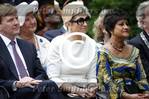 Amsterdam 1 juli 2013
Koning Willem Alexander en Koningin Maxima bij herdenking 150 jaar geleden slavernij in het oosterpark.
Peter Smulders bv