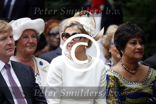 Amsterdam 1 juli 2013
Koning Willem Alexander en Koningin Maxima bij herdenking 150 jaar geleden slavernij in het oosterpark.
Peter Smulders bv
