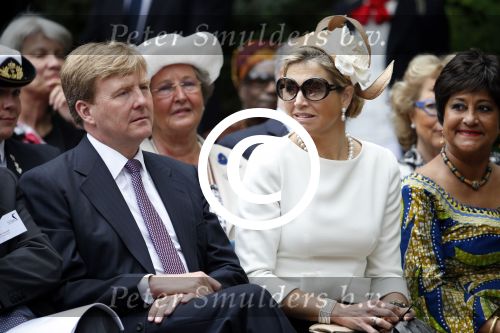 Amsterdam 1 juli 2013
Koning Willem Alexander en Koningin Maxima bij herdenking 150 jaar geleden slavernij in het oosterpark.
Peter Smulders bv