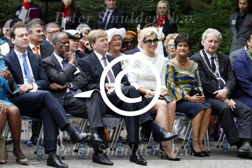 Amsterdam 1 juli 2013
Koning Willem Alexander en Koningin Maxima bij herdenking 150 jaar geleden slavernij in het oosterpark.
Peter Smulders bv