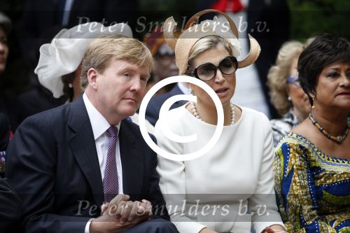 Amsterdam 1 juli 2013
Koning Willem Alexander en Koningin Maxima bij herdenking 150 jaar geleden slavernij in het oosterpark.
Peter Smulders bv