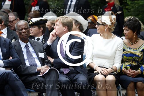 Amsterdam 1 juli 2013
Koning Willem Alexander en Koningin Maxima bij herdenking 150 jaar geleden slavernij in het oosterpark.
Peter Smulders bv