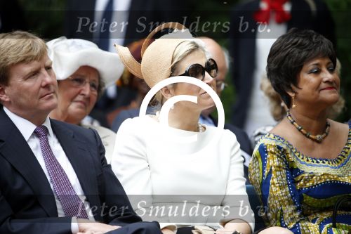 Amsterdam 1 juli 2013
Koning Willem Alexander en Koningin Maxima bij herdenking 150 jaar geleden slavernij in het oosterpark.
Peter Smulders bv