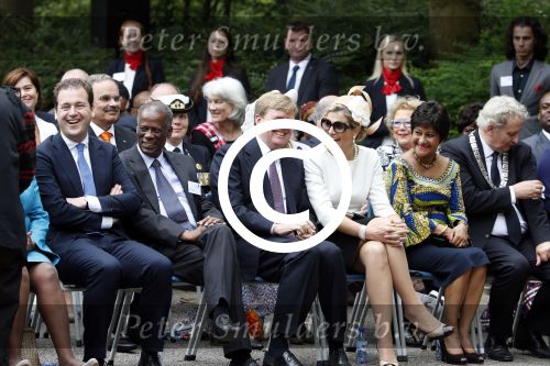 Amsterdam 1 juli 2013
Koning Willem Alexander en Koningin Maxima bij herdenking 150 jaar geleden slavernij in het oosterpark.
Peter Smulders bv
