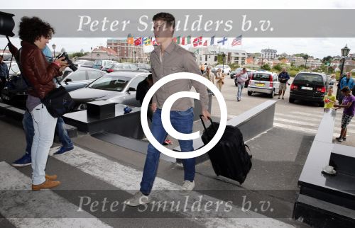 Noordwijk 12 augustus 2013
De spelers van het nederlands elftal verzamelen in het hotel Huis ter Duin voor de vriendschappelijke wedstrijd Portugal-Nederland. Marco v Ginkel
Peter Smulders bv