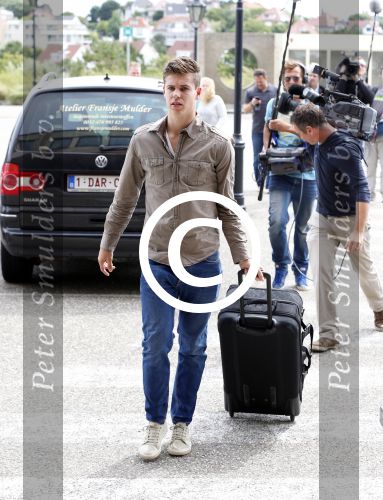 Noordwijk 12 augustus 2013
De spelers van het nederlands elftal verzamelen in het hotel Huis ter Duin voor de vriendschappelijke wedstrijd Portugal-Nederland. Marco v Ginkel
Peter Smulders bv