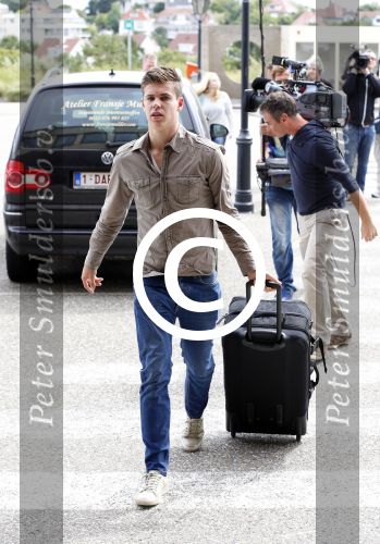 Noordwijk 12 augustus 2013
De spelers van het nederlands elftal verzamelen in het hotel Huis ter Duin voor de vriendschappelijke wedstrijd Portugal-Nederland. Marco v Ginkel
Peter Smulders bv