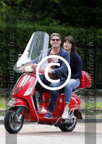 Amsterdam 26 juni 2013
Martijn en Amanda Krabbe op hun vespa scooter.
Peter Smulders bv
