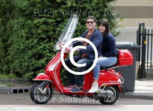 Amsterdam 26 juni 2013
Martijn en Amanda Krabbe op hun vespa scooter.
Peter Smulders bv