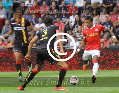Eindhoven, 17 Augustus 2013 Kompetie wedstrijd PSV-Go Ahead Eagles, eindstand 3-0
Memphis Depay
Foto Peter Smulders BV