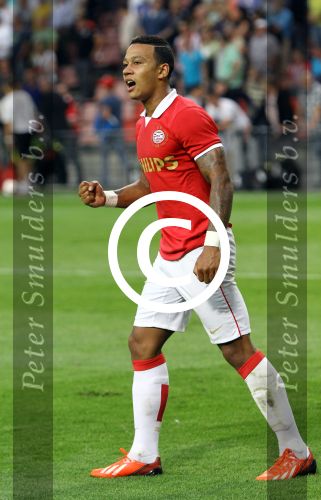 Eindhoven, 17 Augustus 2013 Kompetie wedstrijd PSV-Go Ahead Eagles, eindstand 3-0
Memphis Depay
Foto Peter Smulders BV